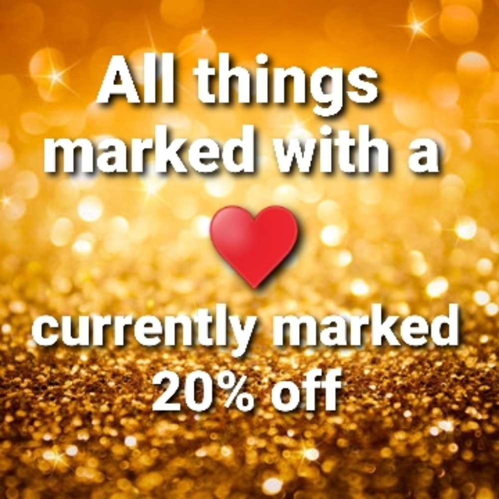 20% off with ♥️